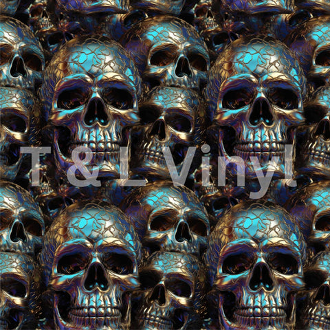 Dark Skulls 20 oz Sublimation wrap (336)