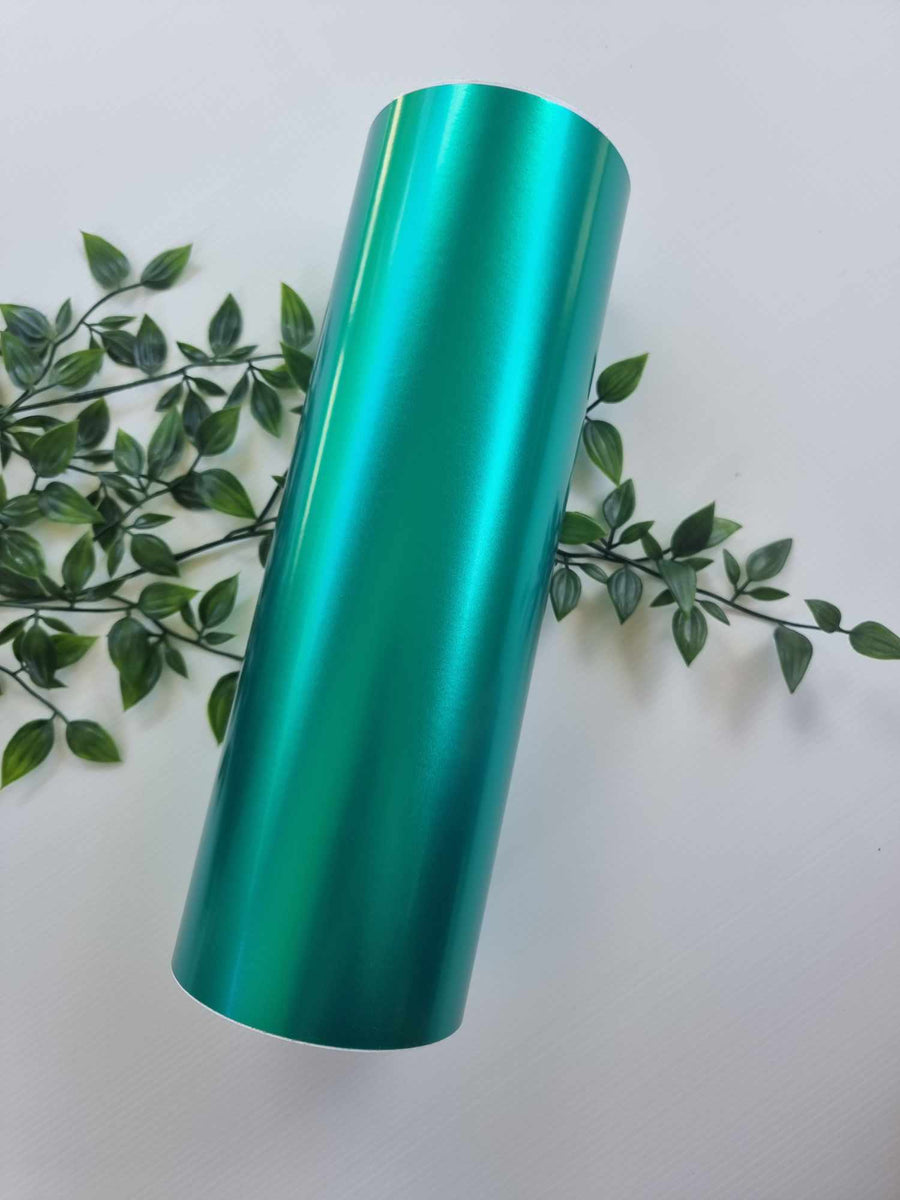 Teal Polished Metal Styletech T And L Vinyl