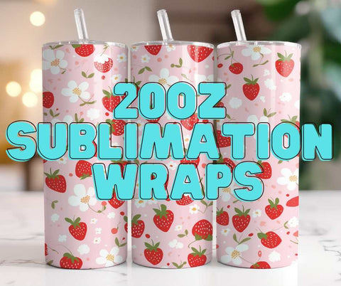 20oz Tumbler Sublimation Wraps