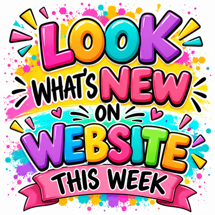 NEW WEEKLY PRODUCTS