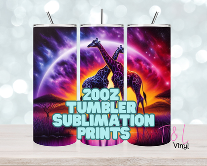 20oz Tumbler Sublimation Wraps