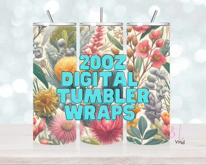 20oz Tumbler Wraps Digital