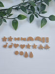 Acrylic Earrings Stud Pack