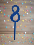 Cake Topper - Number 8