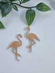 Acrylic Earrings Flamingo