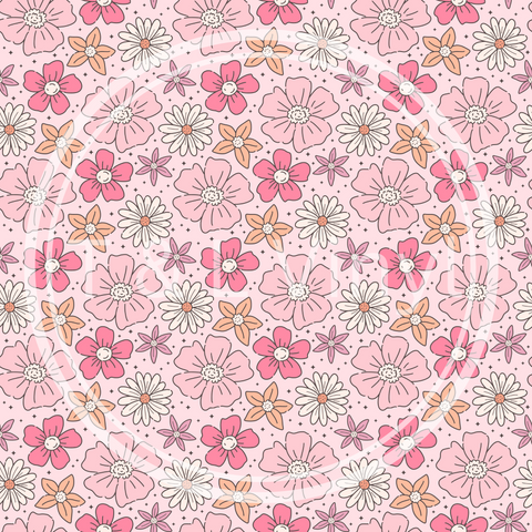 168 Boho flowers 3 30cm x 30cm