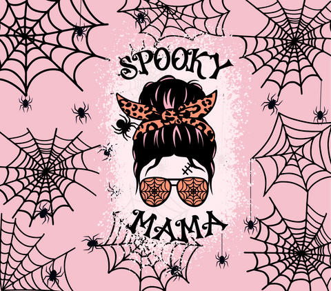 Spooky Mama 20 oz Sublimation wrap (107)