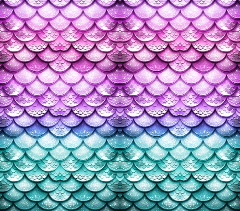 Mermaid Scales 20oz Sublimation Wrap (139)