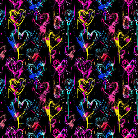 180 Hearts 30cm x 30cm