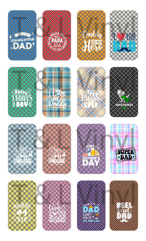 Small bottle opener Fathers day Sublimation Prints 197