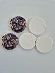 Ceramic Car Coasters (2 pack) – Perfect for Sublimation