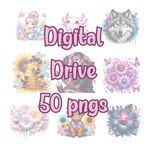 Digital Clip art 50 pngs