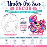 Acrylic Under the Sea Blanks – Perfect for Sublimation