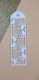 Bow Acrylic Bookmark  with tassel