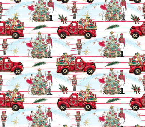 Christmas Truck 20oz Sublimation Wrap (211)