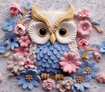 3D Owl 20 oz Sublimation wrap (259)