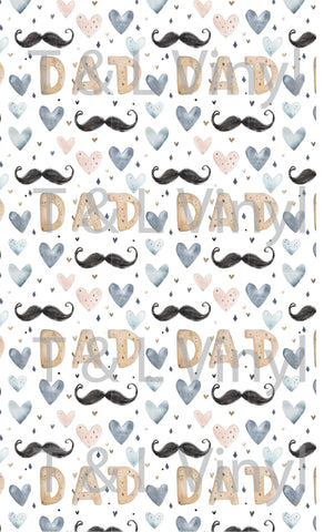 Dad Blank Sublimation Sheet 218