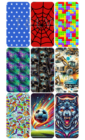 234 Rectangle Bag Tag Sublimation Sheet