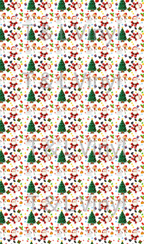 360 Santa 2  Blank Sublimation Prints