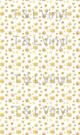 359 Gold Snowflakes Blank Sublimation Prints