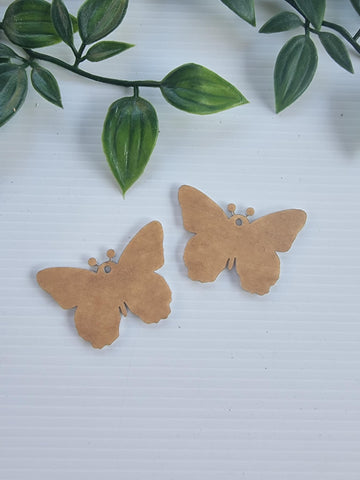 Acrylic Earrings Butterfly 1