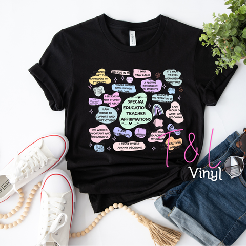 1057 DTF Special Educator Teacher - Adult Print