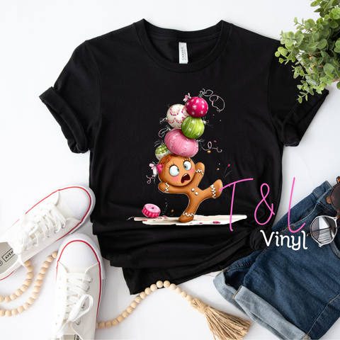 1079 Christmas Shirt DTF - Adult Print