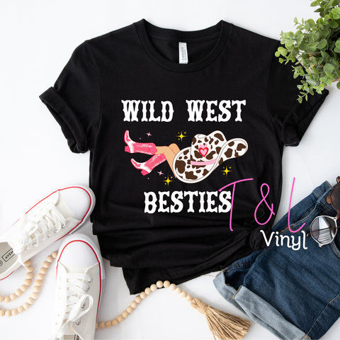 798 DTF- Wild West Besties print