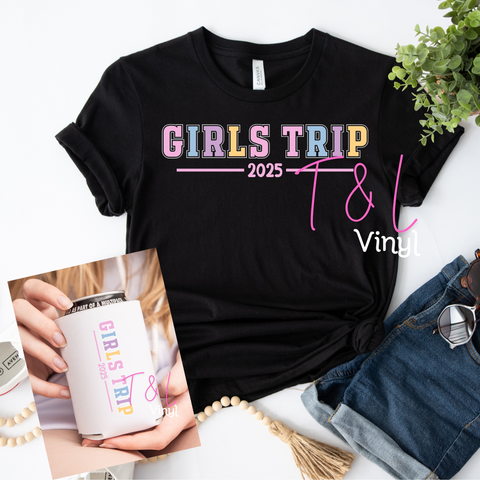 670 DTF Pastel Girls Trip Free cooler print prints