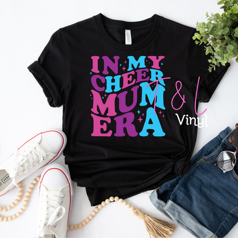 713 DTF in my Cheer Mum Era prints