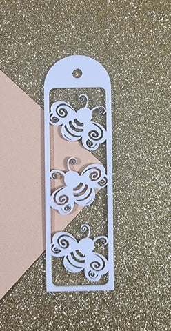 Bee Acrylic Bookmark  with tassel