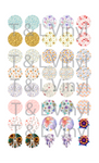 337 - 3cm Earring Sublimation Prints