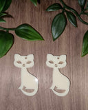 Halloween Acrylic Earrings - Cat