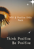 HTV & Positive SVG Pack