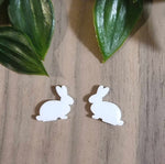 Acrylic Earring Stud - Bunny  (20 pack)