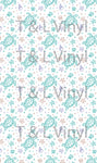 367 Pastel Turtle  Blank  Sublimation Prints
