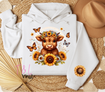 Highland Cow Shirt Sublimation Prints 185