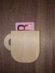 Coffee Cup Gift Card Holder (Free SVG) Comes blank
