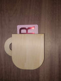Coffee Cup Gift Card Holder (Free SVG) Comes blank