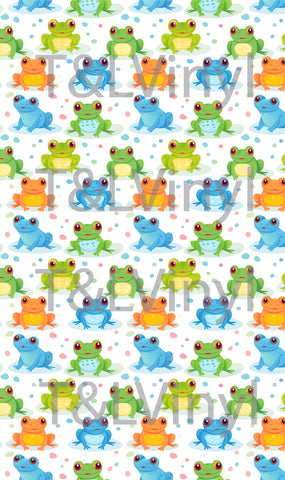 377 Frogs Blank Sublimation Prints