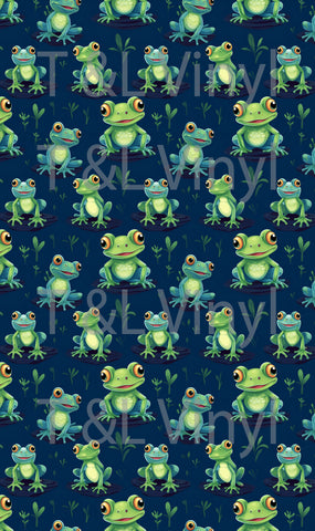 378 cute  Frogs Blank Sublimation Prints