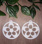 Acrylic Earrings - Flower