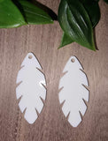 Acrylic Earrings - Feathers
