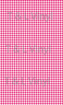 399 Dark pink gingham Blank Sublimation Prints