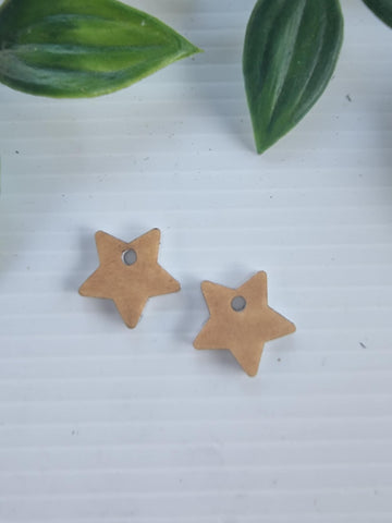 Acrylic Earrings Star topper
