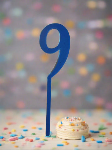 Cake Topper - Number 9