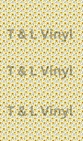 Tiny Sunflower Blank Sublimation Sheet 114