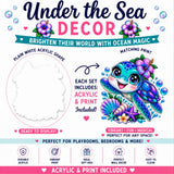 Acrylic Under the Sea Blanks – Perfect for Sublimation