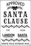 Approved Santa Sticker (6) - ADD NAME TO NOTES