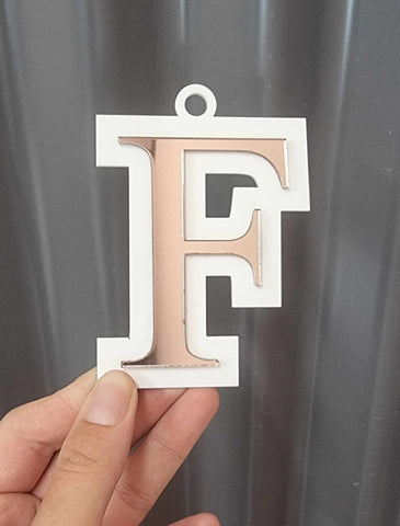 Letter Ornament (Please add Letter in notes before checking out)